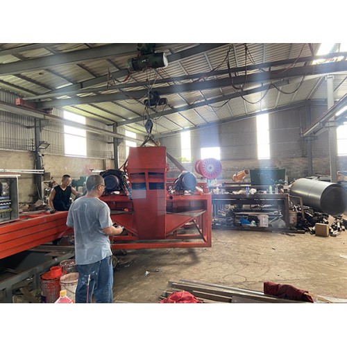 韩强智能 自动滚轴洗轮机 工地滚轴式排泥洗车平台 八轴洗轮机