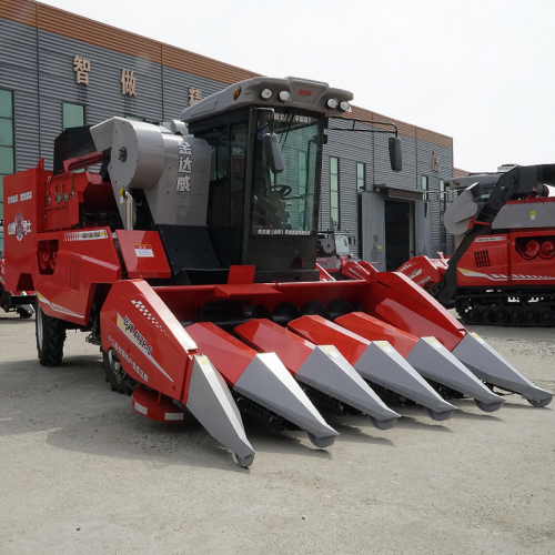 玉米收割机 4YZP-5轮式五行