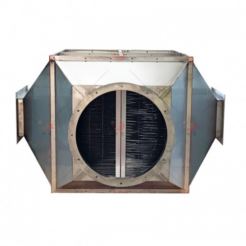 非标定制不锈钢换热片变径式废热回收器