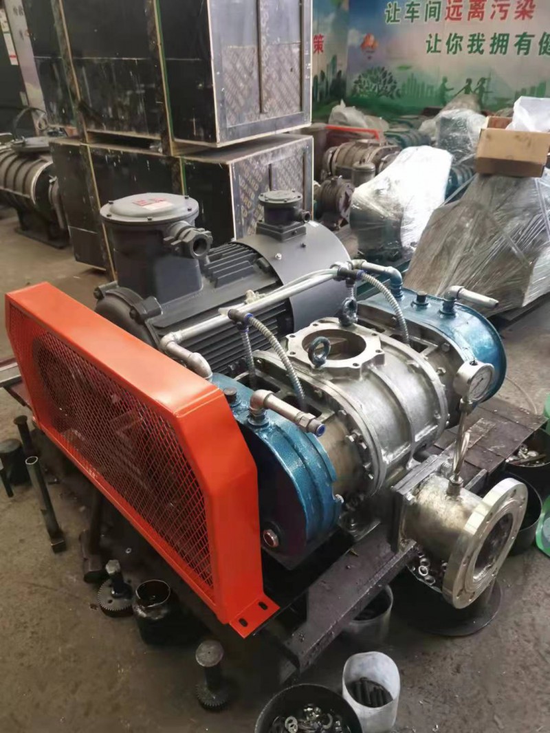 125沼气机械密封不锈钢风机