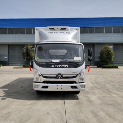 福田奥铃速运158马力宽体驾驶室冷藏车