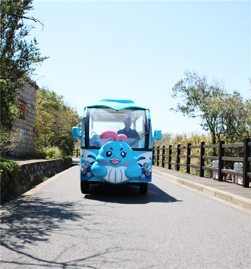 蓝色鲸鱼游览车价格