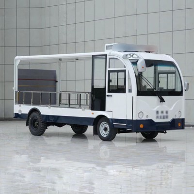 单位四轮电动送餐车电动搬运车价格学校监狱多功能送餐车厂家