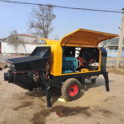 卧式二次结构泵 细石混凝土输送泵