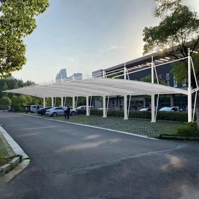 户外膜结构车棚