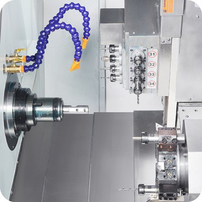 台茂4+4动力车铣复合CNC-46CY