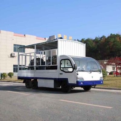 电动搬运车厂家场内货物转运车多功能电动货车四轮电动载货运输车