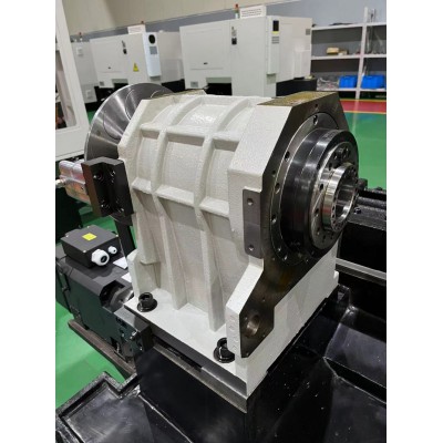 车铣复合车床 立冈双主轴单刀塔QT55LSM