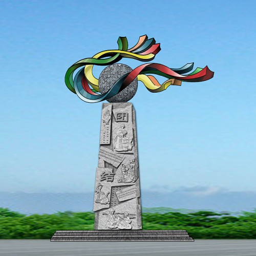民族团结雕塑设计