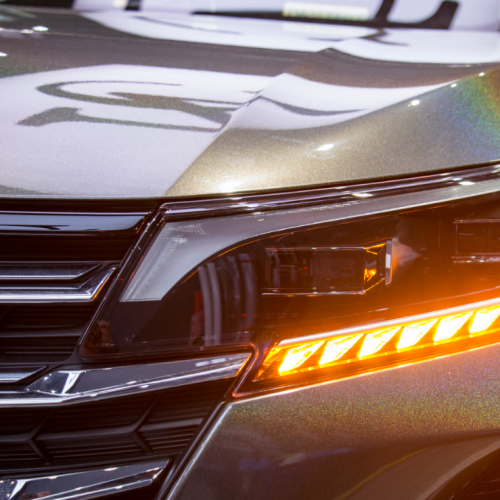 改色膜 传祺GS4彩虹镭射灰