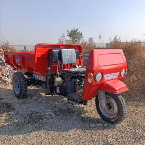 工程建筑工地三轮车 拉混凝土砖沙石农用车 柴油自卸翻斗车