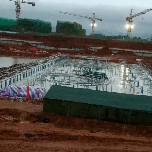 人工湖激光水秀音乐喷泉