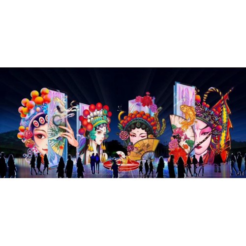 花灯制作厂家 春节元宵节花灯 花灯厂家 花灯造型