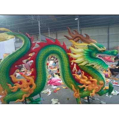 花车巡演 彩船造型 五色草造型 花车 彩船 灯光节