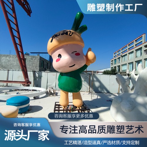 玻璃钢雕塑 卡通人物模型 商场美陈摆件 户外景观园林装饰