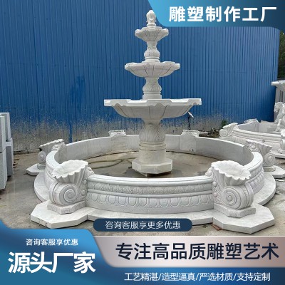 石雕 人物石雕定做 石雕喷泉