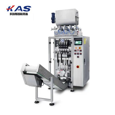 四列液体包装机