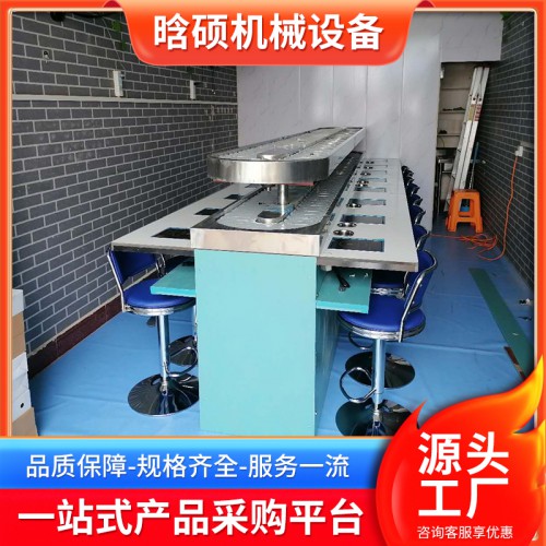 双层旋转台 非尝不可旋转小火锅厂家