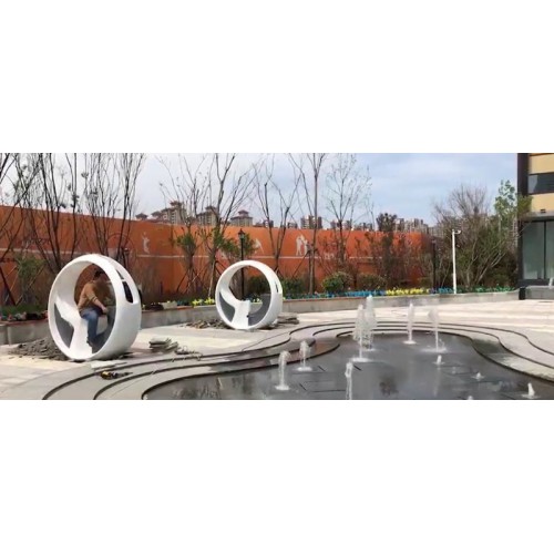 自行车互动喷泉设备生产厂家