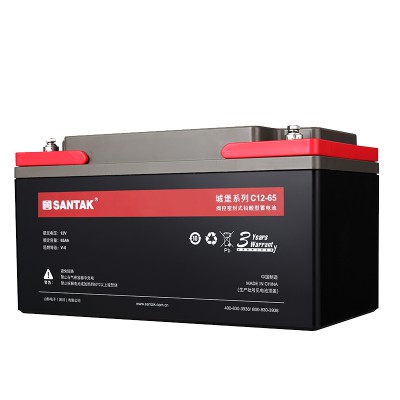 山特C12V-65AH UPS不间断电源电池12V铅酸蓄电池