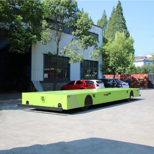 无轨电动平板车厂家新能源电动货车10吨15吨平板车价格及图片