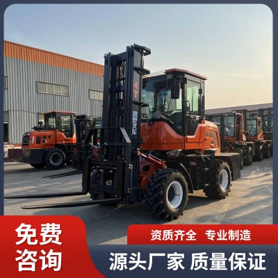 4T吨四驱越野叉车