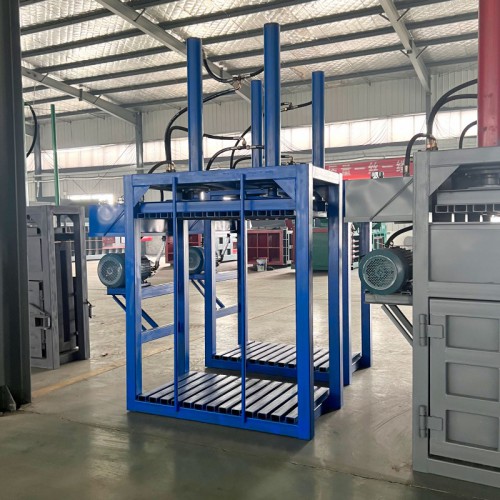 80吨立式液压打包机 废纸易拉罐打包机 塑料瓶打包机 打包机