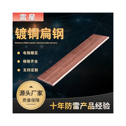 铜覆铜扁钢 铜包扁钢 镀铜钢扁钢