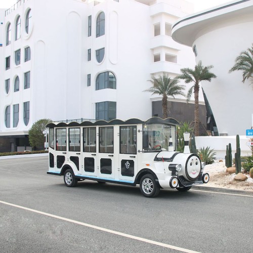 广西14坐观光小火车  四轮电动观光车图片价格  景区代步车