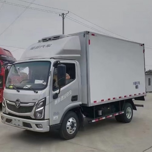 福田奥铃玉兔3自动挡蓝牌冷藏车
