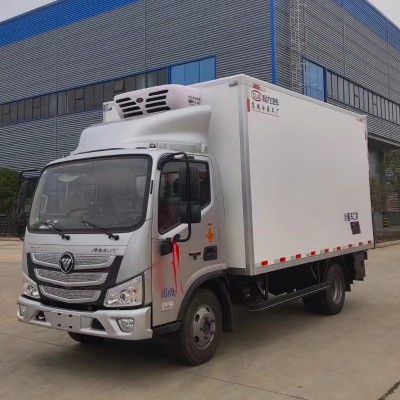 福田欧马可160马力宽体S1冷藏车(国六)