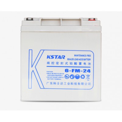 科·士达铅酸免维护蓄电池6-FM-24 医疗消防基站照明用