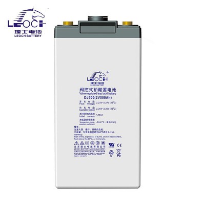 理·士铅酸免维护蓄电池DJ500 通信消防机房基站用