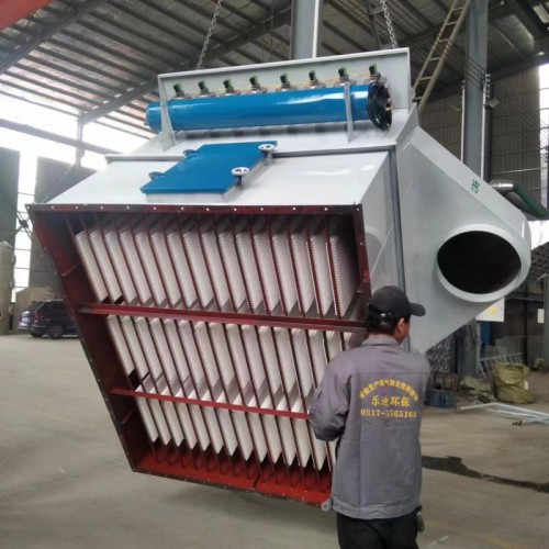 烧结板除尘器处理含有水蒸气潮湿粉尘防爆烧结板除尘器乐迪环保