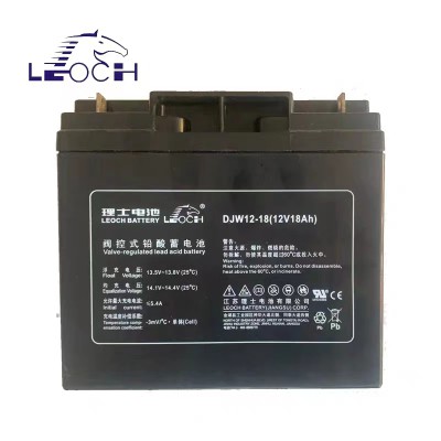 理·士蓄电池DJW12-18 消防电梯门禁医疗设备路灯用
