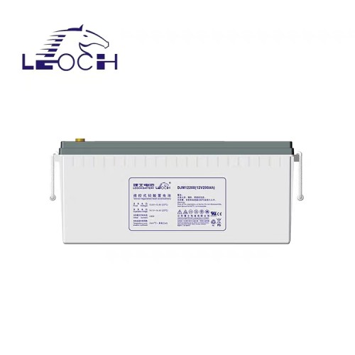 理·士铅酸免维护蓄电池DJM12200S 消防电梯应急电源