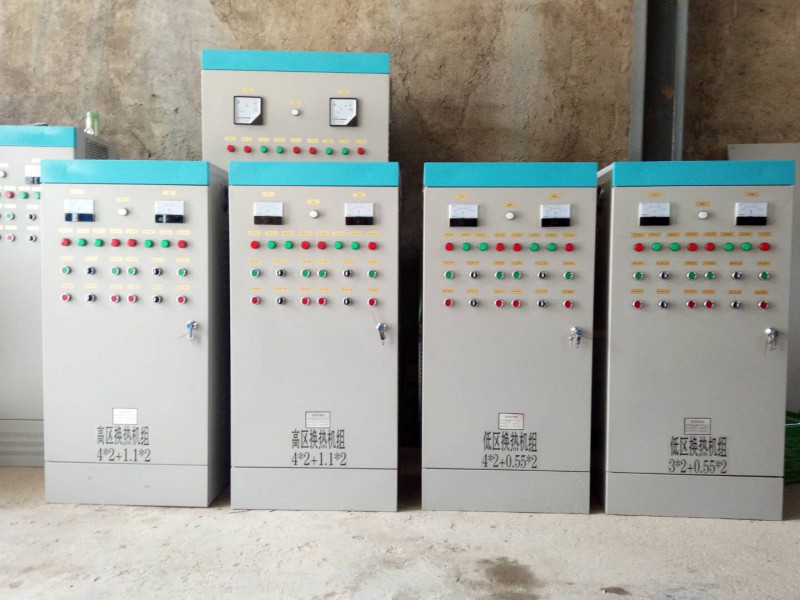 换热机组双变频控制柜