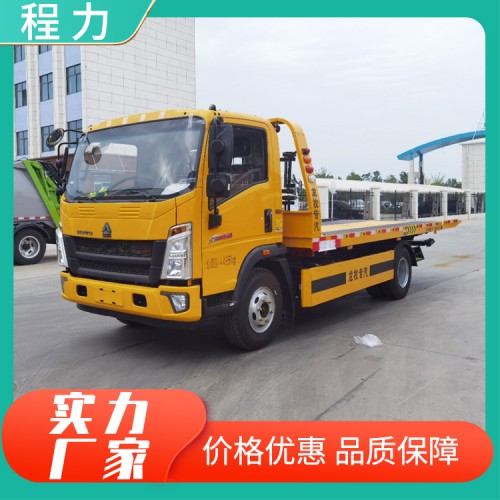 3600轴距160马力10吨板清障车