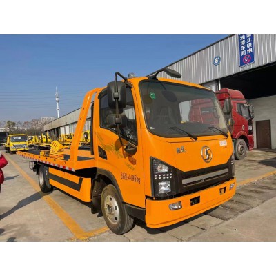 陕汽德龙蓝牌清障车 8吨重载蓝牌清障车