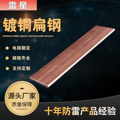 镀铜扁排 铜镀钢扁排 铜包钢扁排 铜覆钢扁排