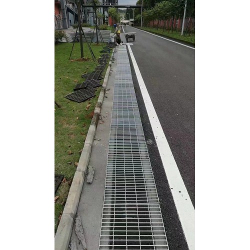 定制不锈钢排水沟盖板雨水篦子变油池格栅板污水处理防滑盖板价格