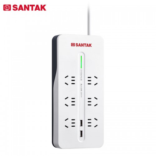 山·特防雷防浪涌插座/插线板/插排SP-BOX6CN2U