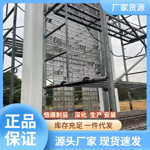 风动幕墙 不锈钢风铃幕墙 不锈钢风动片安装现场