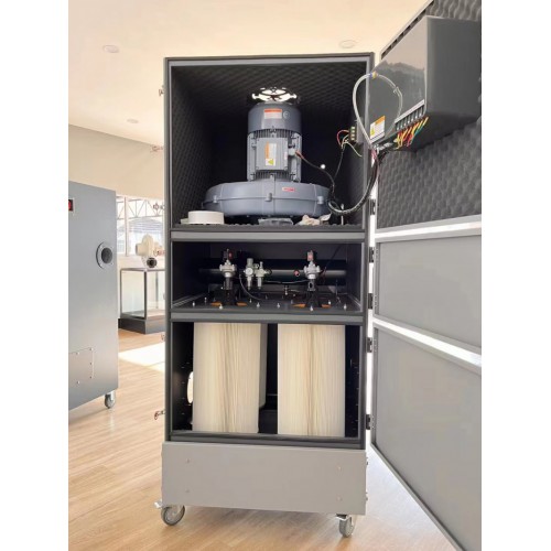 脉冲滤筒除尘器集尘机激光切割磨床锂电石墨抛光打磨粉尘吸尘器