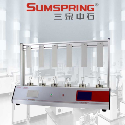 医用贴剂持粘性试验机 贴膏剂恒温持粘性测试仪器 三泉中石