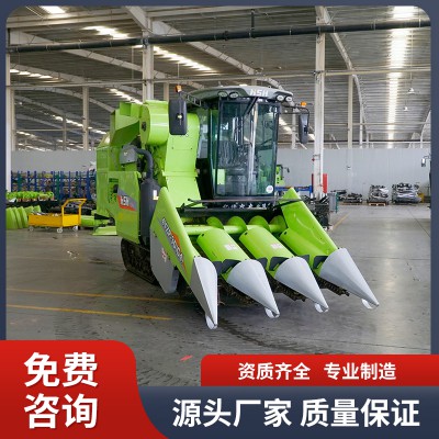 4YZP-3D履带三行玉米收获机