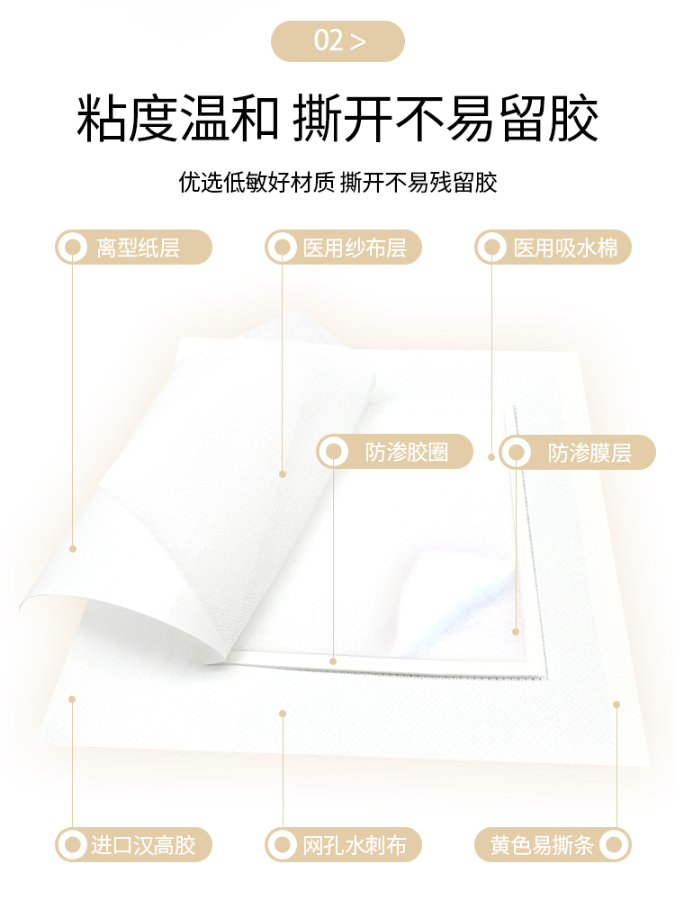 纱布吸水棉空贴_07