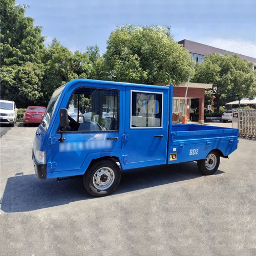 浙江工地电动平板搬运车 蓄电池运输车 大功率场内货物转运车