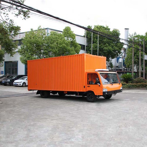 重型飞翼门电动物流车 厂区机场车间仓库搬运车 近距离货物转运