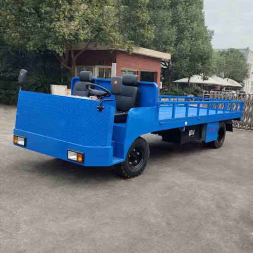 10吨电动搬运车驾驶室敞篷款  四轮货车  蓄电池平板转运车